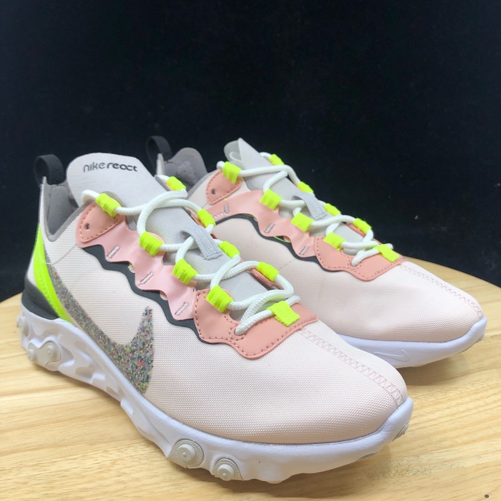 Nike Wmns React Element 55 Prm Light Soft Pink Wo… - image 4
